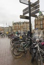 Bicycle and an Amsterdam canal, The Netherlands Royalty Free Stock Photo