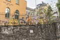 Bicycle art installation in Bergen Royalty Free Stock Photo