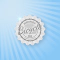Bicycle badges logos and labels for any use Royalty Free Stock Photo