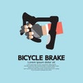 Bicycle Brake Royalty Free Stock Photo