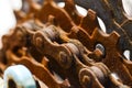 Bicycle chain Royalty Free Stock Photo