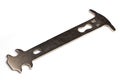 Bicycle chain tension measuring tool Royalty Free Stock Photo
