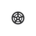 Bicycle cogwheel illustration