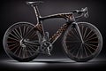 Bicycle concept design with the frame design inspired by a girrafe body. Generative AI
