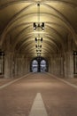 Bicycle corridor through the Rijksmuseum Royalty Free Stock Photo