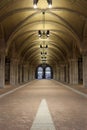 Bicycle corridor through the Rijksmuseum Royalty Free Stock Photo