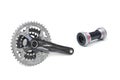Bicycle crank Royalty Free Stock Photo