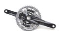 Bicycle crank Royalty Free Stock Photo