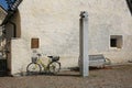 Bicycle and Cross Outside Chapel, Northeastern Italy