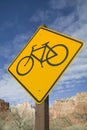 Bicycle Crossing Sign