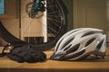 Bicycle, Cycling accessories Royalty Free Stock Photo