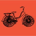 Bicycle design Royalty Free Stock Photo
