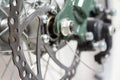 Bicycle disc brake Royalty Free Stock Photo