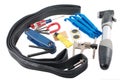 Bicycle emergency repair kit Royalty Free Stock Photo