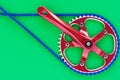 Bicycle fixie crank