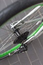 Bicycle gear detail Royalty Free Stock Photo