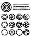 Bicycle gears and chain