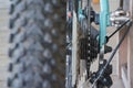 Bicycle gears Royalty Free Stock Photo
