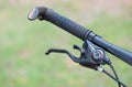 Bicycle hand brake and shifter Royalty Free Stock Photo