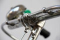 Bicycle handle Royalty Free Stock Photo