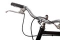 Bicycle handlebar Royalty Free Stock Photo