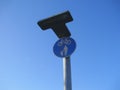 Bicycle Lane and Pedestrian Path Sign UK Royalty Free Stock Photo