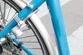 Bicycle lock Royalty Free Stock Photo