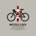 Bicycle Lock Pole