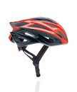 Bicycle mountain bike safety helmet Royalty Free Stock Photo