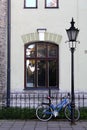 Bicycle in old quarter of Tallinn