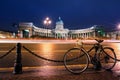 Bicycle over Kazan Cathedral, St. Petersburg, Russia