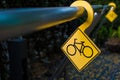 Bicycle parking sign