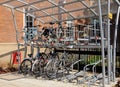 Bicycle parking station, Derby.