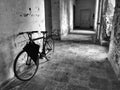 Bicycle in passage