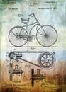 Bicycle Patent From 1890