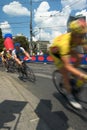 Bicycle race Royalty Free Stock Photo
