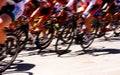 Bicycle Race Royalty Free Stock Photo