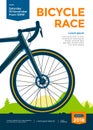 Bicycle race poster