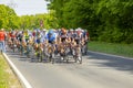 bicycle racer at the famous race Frankfurt - Eschborn in Schwalbach