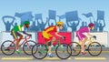 Bicycle racing tournament