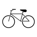 bicycle recreation transport pictogram