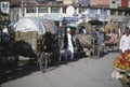 Bicycle rickshaw in Kathmandu