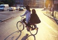 Bicycle riding in Berlin