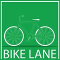 Bicycle Route Sign