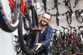Bicycle Salon. Royalty Free Stock Photo