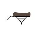 Bicycle seat passenger vector