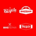 Bicycle Service Logo, Bike Logo Design, Bike Shop Logo