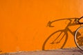 Bicycle Shadow Royalty Free Stock Photo