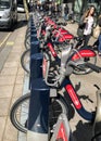 Bicycle-sharing system in London