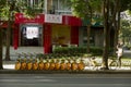 Bicycle-sharing in Shanghai, China Royalty Free Stock Photo